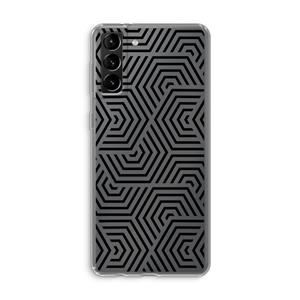 CaseCompany Magic pattern: Samsung Galaxy S21 Plus Transparant Hoesje