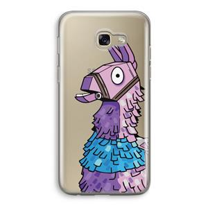CaseCompany Lama: Samsung Galaxy A5 (2017) Transparant Hoesje