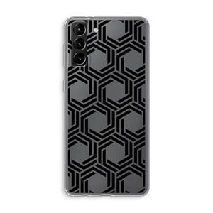 CaseCompany Geometrisch patroon: Samsung Galaxy S21 Plus Transparant Hoesje