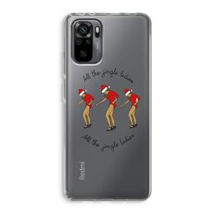 CaseCompany Jingle Ladies: Xiaomi Redmi Note 10 Pro Transparant Hoesje