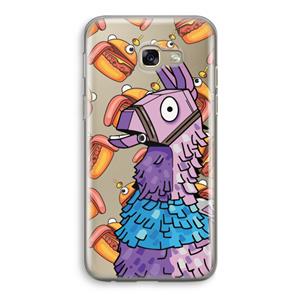 CaseCompany Loot Burger: Samsung Galaxy A5 (2017) Transparant Hoesje