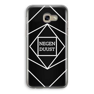 CaseCompany Negenduust geometrisch: Samsung Galaxy A5 (2017) Transparant Hoesje