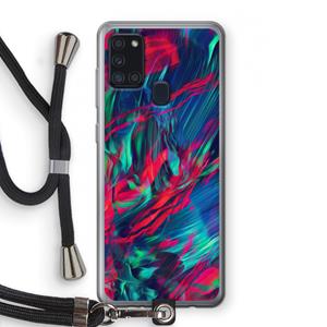 CaseCompany Pilgrims Of The Sea: Samsung Galaxy A21s Transparant Hoesje met koord