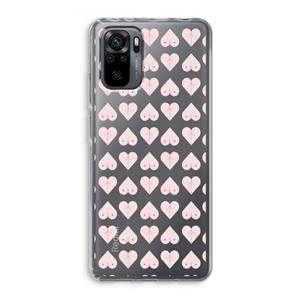 CaseCompany Ass 'n Titties: Xiaomi Redmi Note 10 Pro Transparant Hoesje