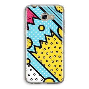 CaseCompany Pop Art #1: Samsung Galaxy A5 (2017) Transparant Hoesje