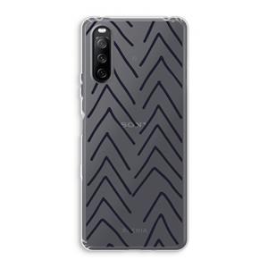 CaseCompany Marrakech Arrows: Sony Xperia 10 III Transparant Hoesje