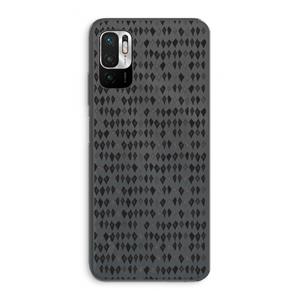 CaseCompany Crazy shapes: Xiaomi Redmi Note 10 5G Transparant Hoesje