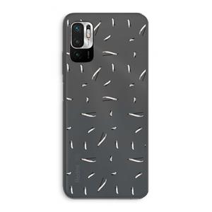 CaseCompany Hipster stripes: Xiaomi Redmi Note 10 5G Transparant Hoesje