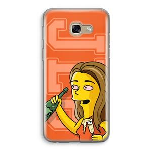 CaseCompany Jamie Lee Simpson: Samsung Galaxy A5 (2017) Transparant Hoesje