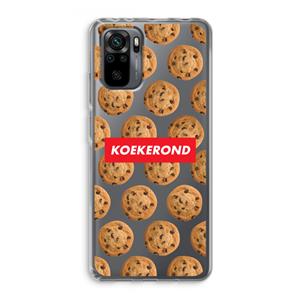 CaseCompany Koekerond: Xiaomi Redmi Note 10 Pro Transparant Hoesje