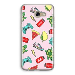 CaseCompany Things Jamie Loves: Samsung Galaxy A5 (2017) Transparant Hoesje
