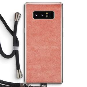 CaseCompany Marrakech Walls: Samsung Galaxy Note 8 Transparant Hoesje met koord