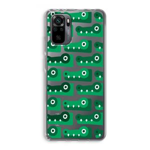 CaseCompany Crocs: Xiaomi Redmi Note 10 Pro Transparant Hoesje