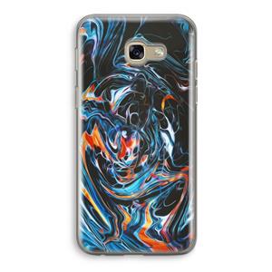 CaseCompany Black Unicorn: Samsung Galaxy A5 (2017) Transparant Hoesje