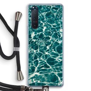 CaseCompany Weerkaatsing water: Sony Xperia 5 II Transparant Hoesje met koord