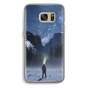CaseCompany Wanderlust: Samsung Galaxy S7 Transparant Hoesje