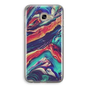 CaseCompany Chameleon Sun: Samsung Galaxy A5 (2017) Transparant Hoesje