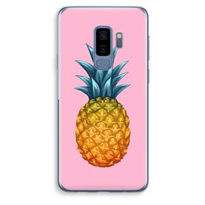 CaseCompany Grote ananas: Samsung Galaxy S9 Plus Transparant Hoesje