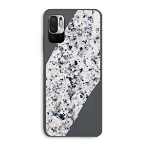 CaseCompany Gespikkelde marmer: Xiaomi Redmi Note 10 5G Transparant Hoesje