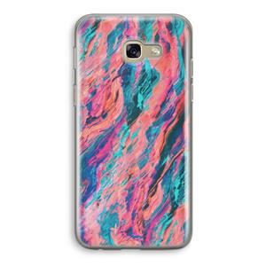 CaseCompany Electric Times: Samsung Galaxy A5 (2017) Transparant Hoesje