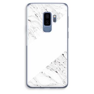 CaseCompany Biggest stripe: Samsung Galaxy S9 Plus Transparant Hoesje