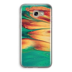 CaseCompany Green Inferno: Samsung Galaxy A5 (2017) Transparant Hoesje