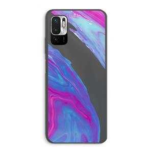 CaseCompany Zweverige regenboog: Xiaomi Redmi Note 10 5G Transparant Hoesje