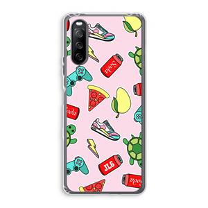 CaseCompany Things Jamie Loves: Sony Xperia 10 III Transparant Hoesje