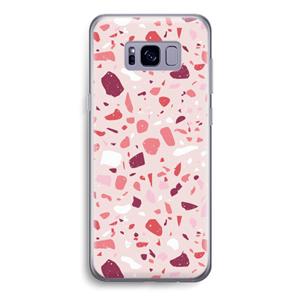 CaseCompany Terrazzo N°15: Samsung Galaxy S8 Transparant Hoesje