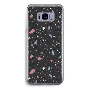 CaseCompany Terrazzo N°16: Samsung Galaxy S8 Transparant Hoesje