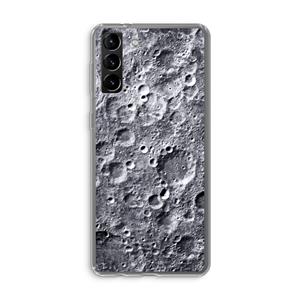 CaseCompany Maanlandschap: Samsung Galaxy S21 Plus Transparant Hoesje
