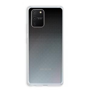 CaseCompany Musketon Halftone: Samsung Galaxy S10 Lite Transparant Hoesje
