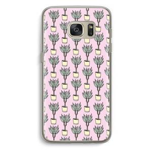 CaseCompany Boompje: Samsung Galaxy S7 Transparant Hoesje