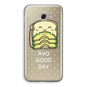 CaseCompany Avo Good Day: Samsung Galaxy A5 (2017) Transparant Hoesje