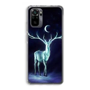 CaseCompany Nightbringer: Xiaomi Redmi Note 10 Pro Transparant Hoesje