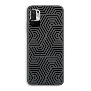 CaseCompany Magic pattern: Xiaomi Redmi Note 10 5G Transparant Hoesje