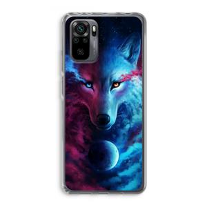 CaseCompany Where Light And Dark Meet: Xiaomi Redmi Note 10 Pro Transparant Hoesje