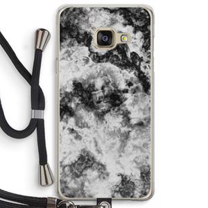 CaseCompany Onweer: Samsung Galaxy A3 (2016) Transparant Hoesje met koord
