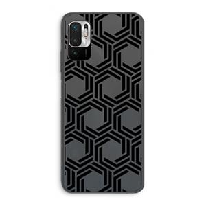 CaseCompany Geometrisch patroon: Xiaomi Redmi Note 10 5G Transparant Hoesje
