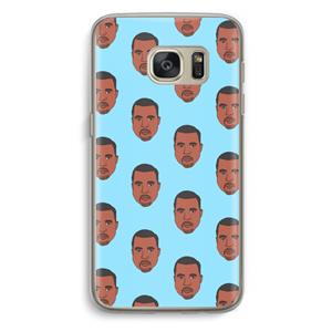 CaseCompany Kanye Call Me℃: Samsung Galaxy S7 Transparant Hoesje