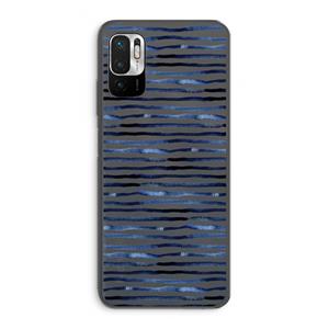 CaseCompany Verrassende lijnen: Xiaomi Redmi Note 10 5G Transparant Hoesje