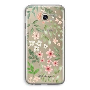 CaseCompany Botanical sweet flower heaven: Samsung Galaxy A5 (2017) Transparant Hoesje