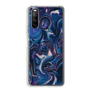 CaseCompany Mirrored Mirage: Sony Xperia 10 III Transparant Hoesje