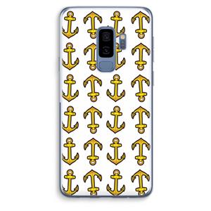 CaseCompany Musketon Anchor: Samsung Galaxy S9 Plus Transparant Hoesje