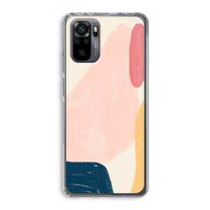 CaseCompany Saturday Flow: Xiaomi Redmi Note 10 Pro Transparant Hoesje