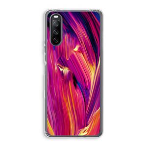 CaseCompany Phoenix: Sony Xperia 10 III Transparant Hoesje