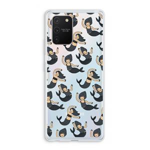 CaseCompany Zeemeermin: Samsung Galaxy S10 Lite Transparant Hoesje