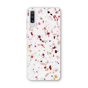 CaseCompany Terrazzo N°9: Samsung Galaxy A70 Transparant Hoesje