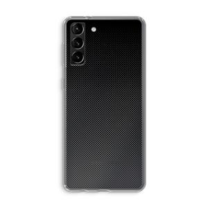 CaseCompany Musketon Halftone: Samsung Galaxy S21 Plus Transparant Hoesje