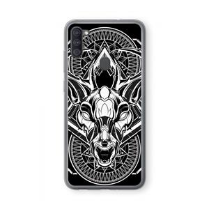CaseCompany Oh Deer: Samsung Galaxy A11 Transparant Hoesje